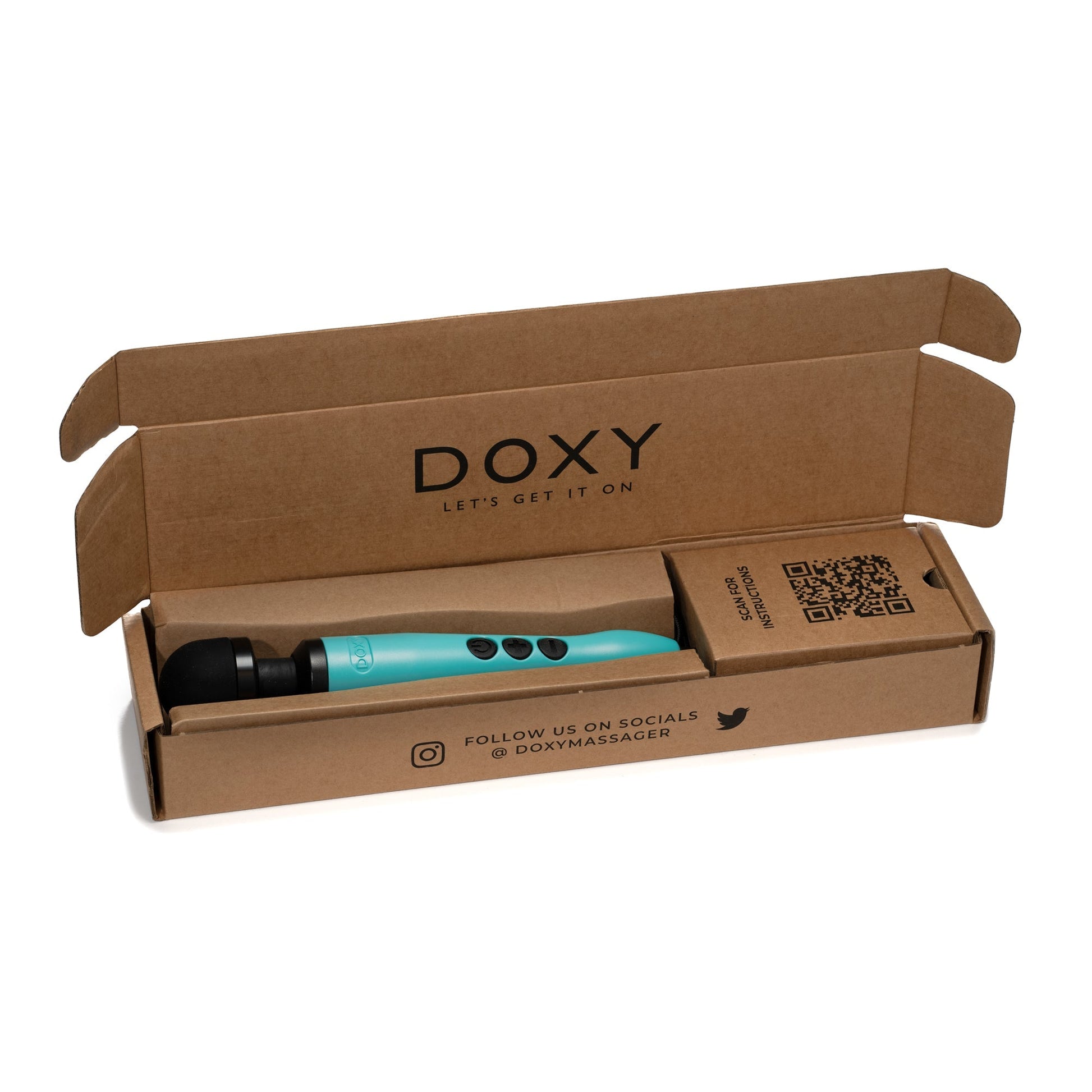 Doxy 3 USB-C Powered Wand Massager for Gen-Z - Revolutionary Pleasure Technology - Vibrating Wand - The Naughty & Nice District - Adult Sex Toy Store