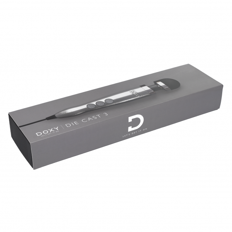 Die Cast 3 - Brushed Metal - VIbrators - The Naughty & Nice District - Adult Sex Toy Store