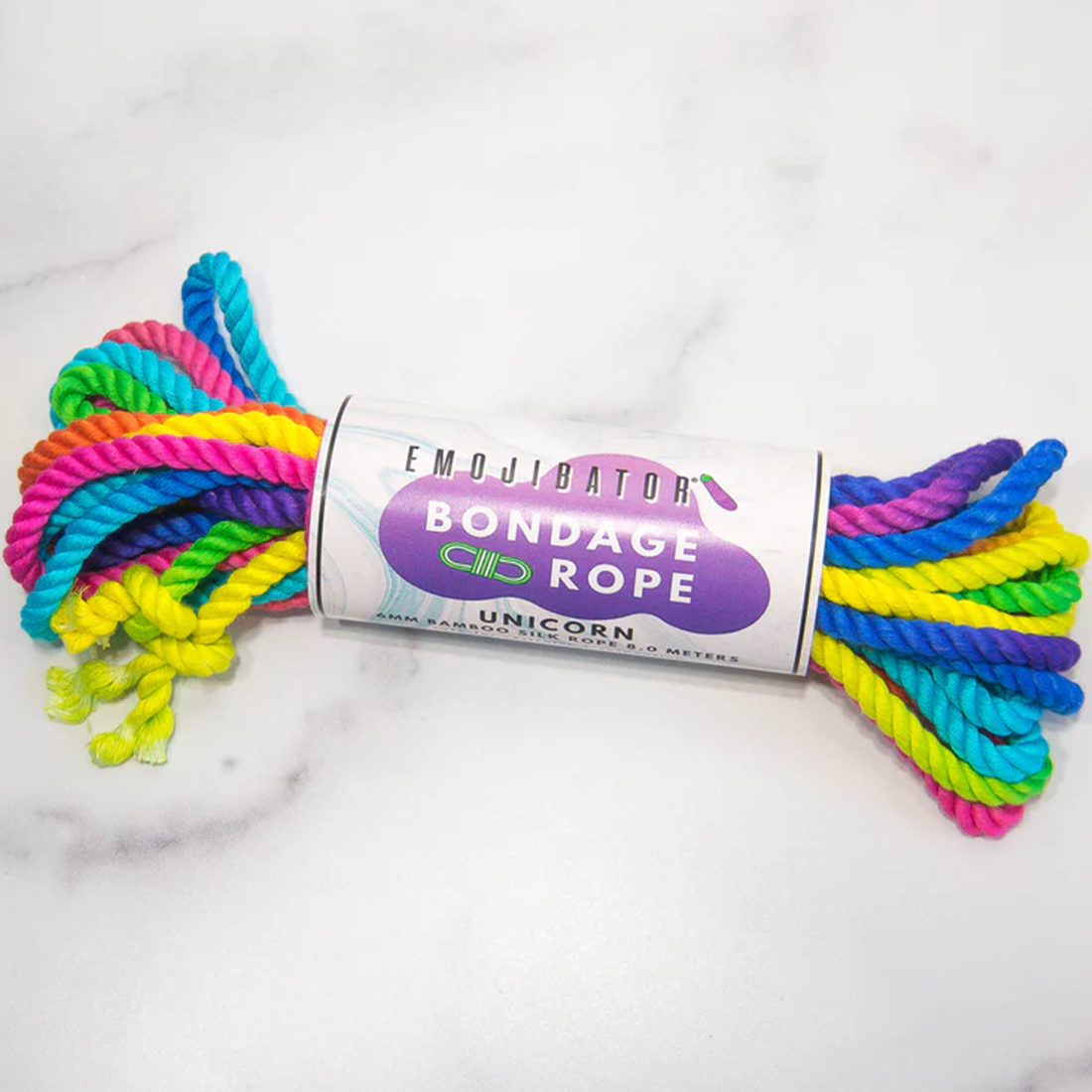 Unicorn Rainbow Bondage Rope - BDSM - The Naughty & Nice District - Adult Sex Toy Store