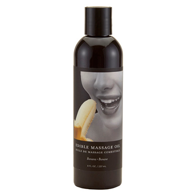 Edible Massage Oil Banana - Multiple Sizes Available - Lubes - The Naughty & Nice District - Adult Sex Toy Store