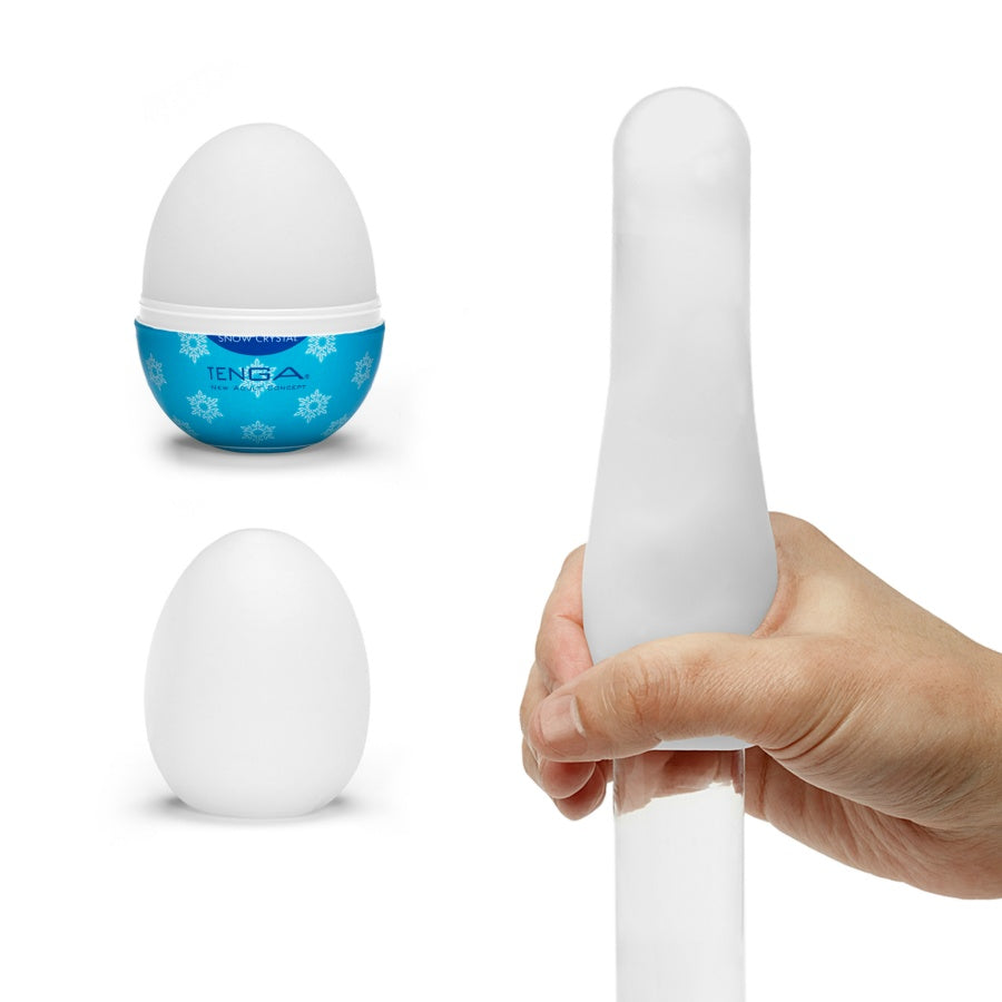 EGG Snow Crystal - Egg Male Masturbator - The Naughty & Nice District - Adult Sex Toy Store