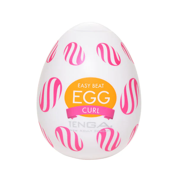 EGG Curl - Egg Male Masturbator - The Naughty & Nice District - Adult Sex Toy Store