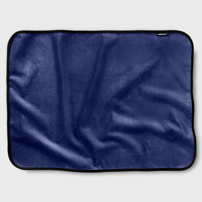 Fascinator Throw Royal Blue Microvelvet and Velvish in Various Sizes - Sex Furniture - The Naughty & Nice District - Adult Sex Toy Store