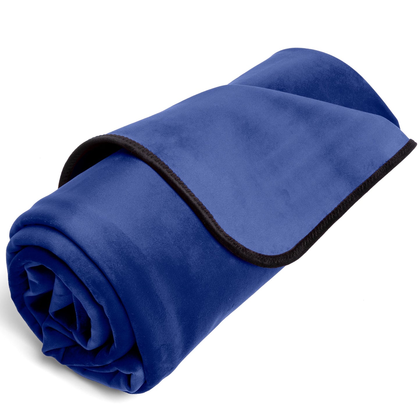 Fascinator Throw Royal Blue Microvelvet and Velvish in Various Sizes - Sex Furniture - The Naughty & Nice District - Adult Sex Toy Store