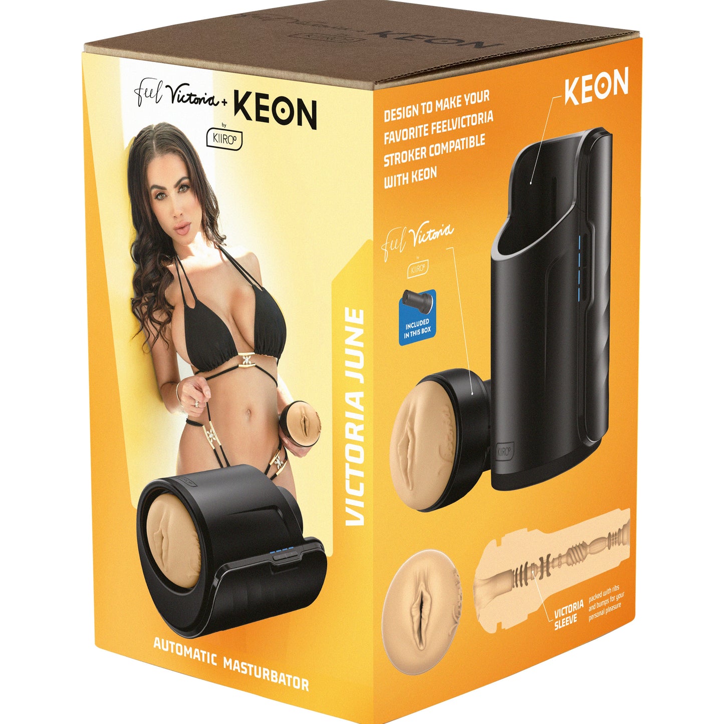 FeelVictoria Stroker + Keon Combo Set - For Him - The Naughty & Nice District - Adult Sex Toy Store