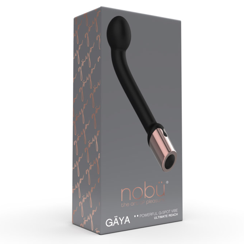 GAYA - BLACK - VIbrators - The Naughty & Nice District - Adult Sex Toy Store