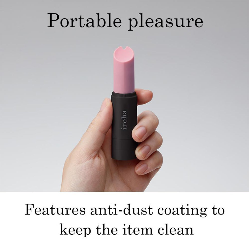 stick - coral × gray - Discreet Vibrators - The Naughty & Nice District - Adult Sex Toy Store