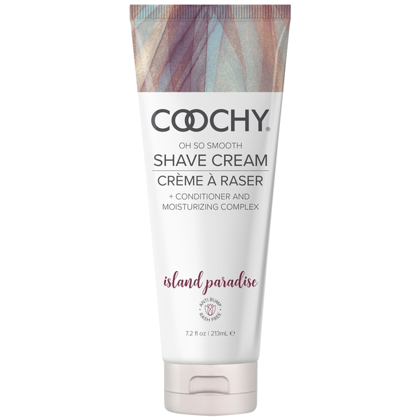 Coochy Cream - Island Paradise 7.2oz - Shave Cream - The Naughty & Nice District - Adult Sex Toy Store