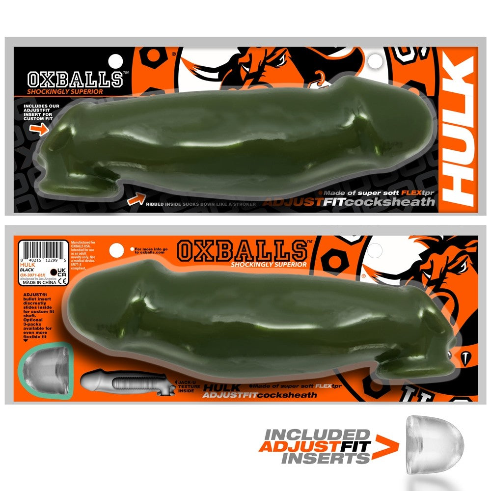 HULK, gargantic cocksheath - ARMY - For Him - The Naughty & Nice District - Adult Sex Toy Store