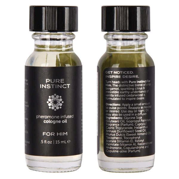 Pheromone Cologne Oil For Him .5oz | 15mL - Perfumes & Colognes - The Naughty & Nice District - Adult Sex Toy Store