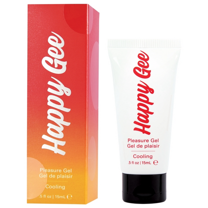 HAPPY GEE Cooling Pleasure Gel Cooling .5fl | 15mL - Lubes - The Naughty & Nice District - Adult Sex Toy Store