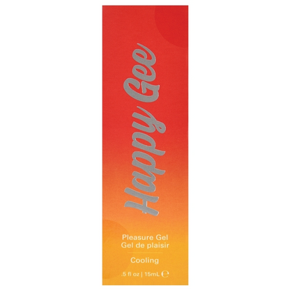 HAPPY GEE Cooling Pleasure Gel Cooling .5fl | 15mL - Lubes - The Naughty & Nice District - Adult Sex Toy Store