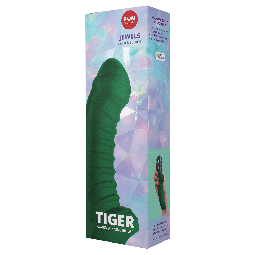 Fun Factory, JEWELS TIGER -An internal Vibrator with a luxe look - VIbrators - The Naughty & Nice District - Adult Sex Toy Store