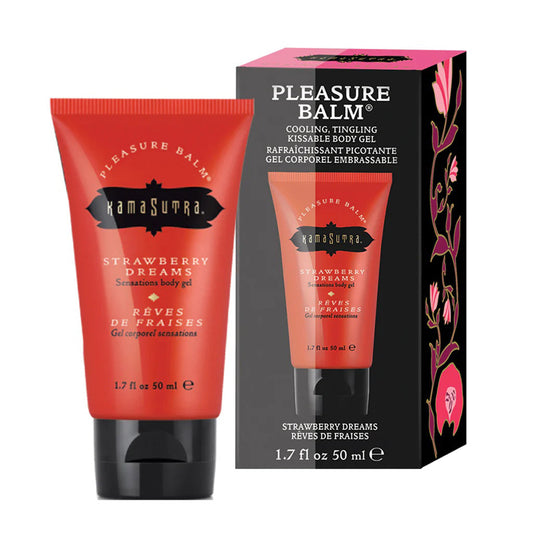 Pleasure Balm Sensations  Strawberry Dreams - Lubes - The Naughty & Nice District - Adult Sex Toy Store