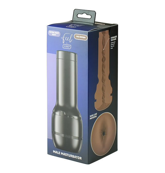 Feel Stroker -  Extra Tight Butt (mid brown) - Strokers & Sleeves - The Naughty & Nice District - Adult Sex Toy Store