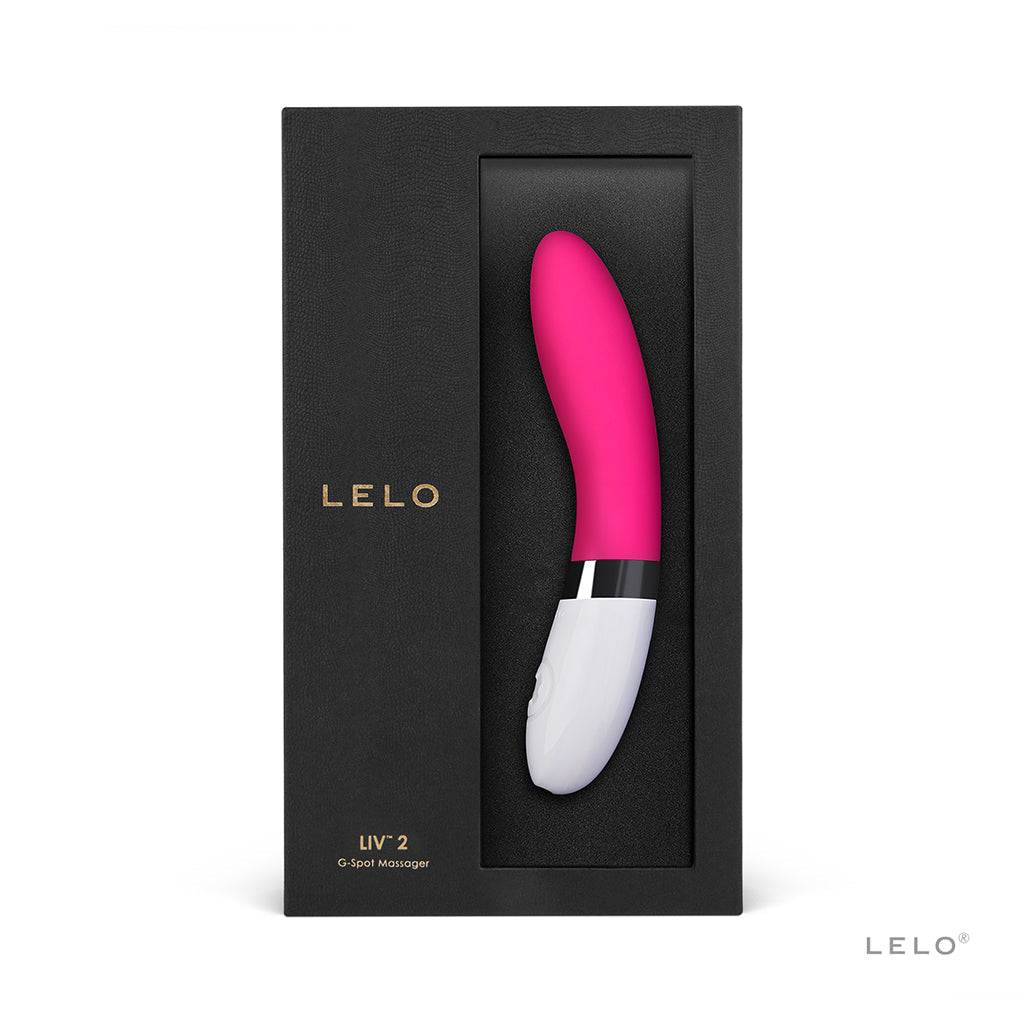 LELO, Liv 2 - Cerise - This upgraded LELO bestseller includes 100% more powerful vibrations, - VIbrators - The Naughty & Nice District - Adult Sex Toy Store