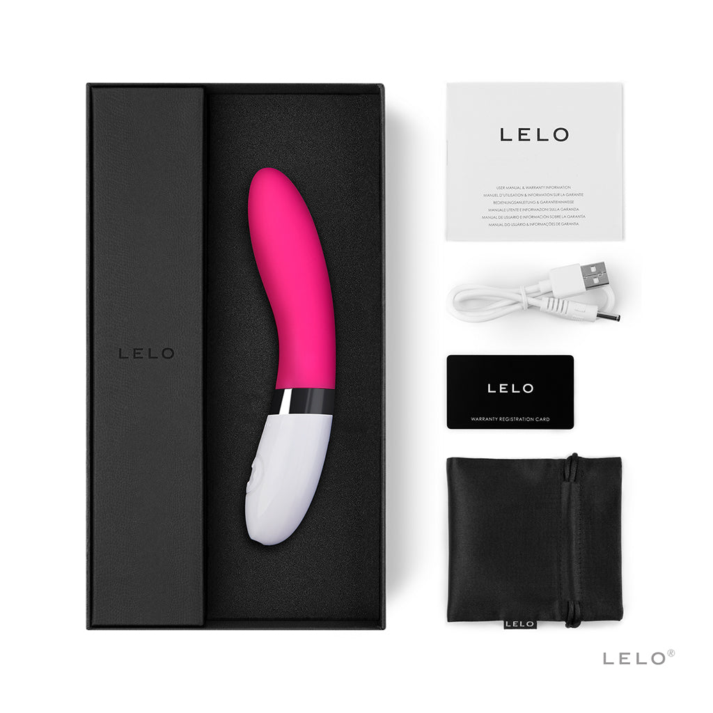 LELO, Liv 2 - Cerise - This upgraded LELO bestseller includes 100% more powerful vibrations, - VIbrators - The Naughty & Nice District - Adult Sex Toy Store