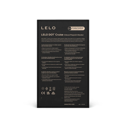 LELO, DOT™ Cruise Clitoral Stimulator with Infinite Loop Technology and 8 Pleasure Settings - Clitoral Pulse - The Naughty & Nice District - Adult Sex Toy Store