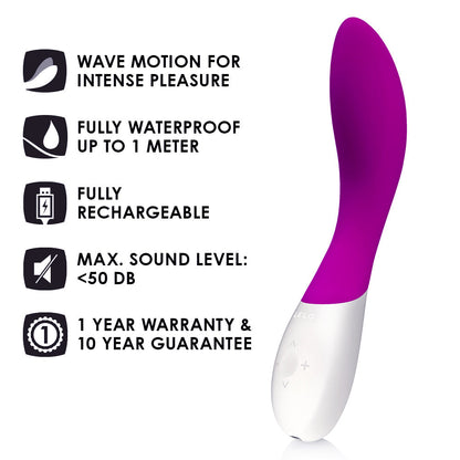 LELO, Mona Wave Collection - VIbrators - The Naughty & Nice District - Adult Sex Toy Store