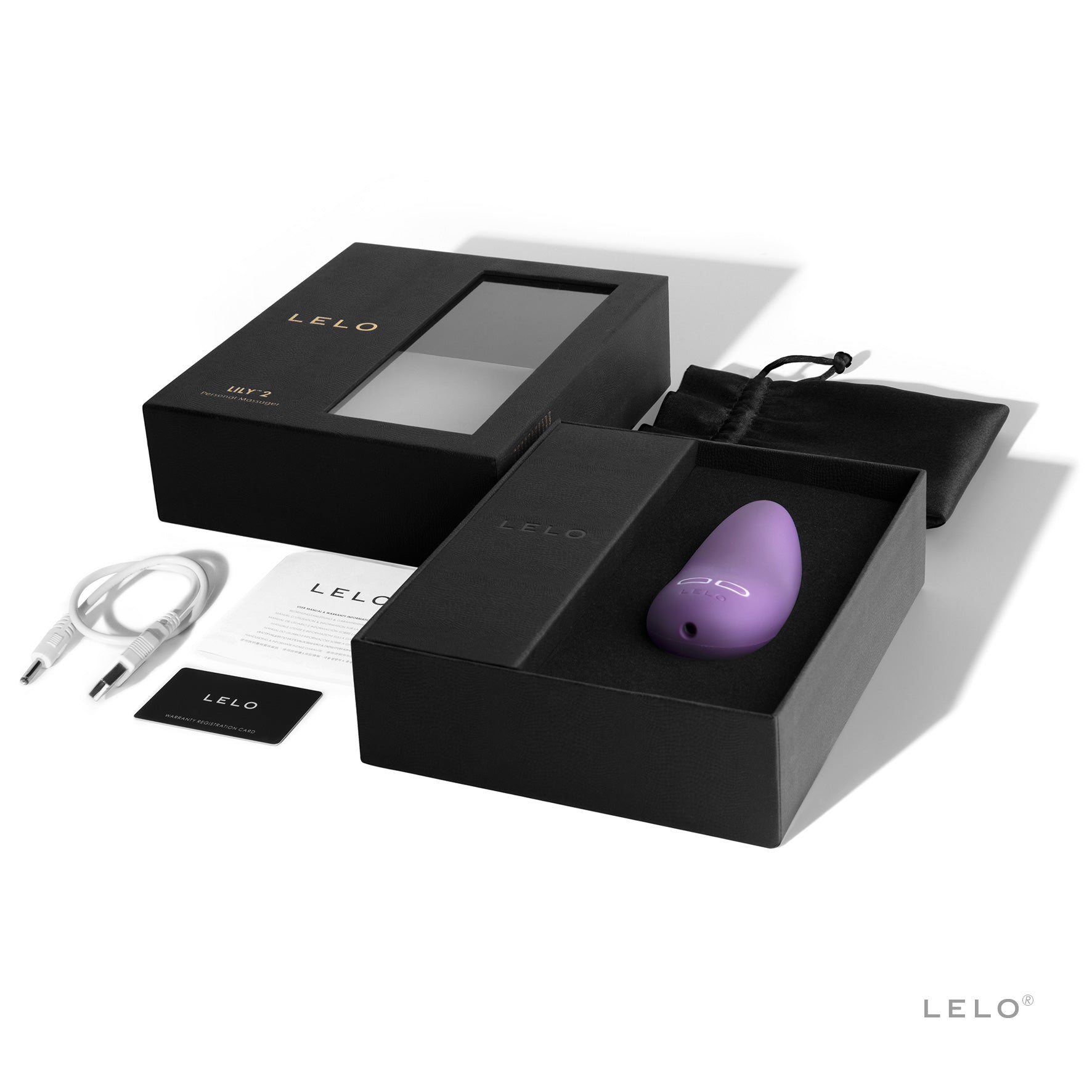 LELO, Lily 2  (Lavender & Manuka Honey) - The world's first scented intimate massager - VIbrators - The Naughty & Nice District - Adult Sex Toy Store