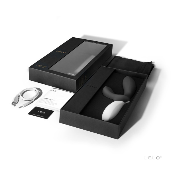 LELO, Loki Wave Obsidian Black - VIbrators - The Naughty & Nice District - Adult Sex Toy Store