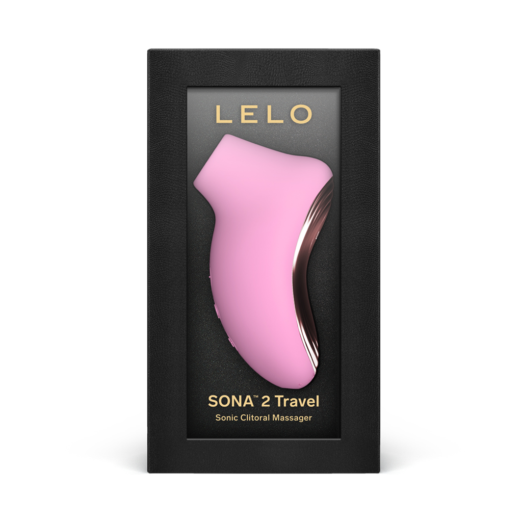 Sona 2 Travel Pink - Clitoral Pulse - The Naughty & Nice District - Adult Sex Toy Store