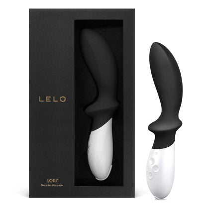 LELO, Loki Obsidian Black - VIbrators - The Naughty & Nice District - Adult Sex Toy Store