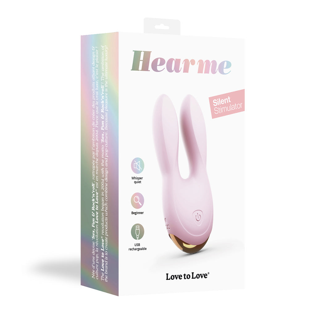 HEAR ME - ENJOY-MINT & BABY PINK - Twin Motor Silent Clitoral Stimulator - Clitoral Vibes - The Naughty & Nice District - Adult Sex Toy Store