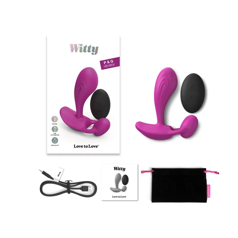 WITTY - Stylish and Versatile, for Every Occasion - VIbrators - The Naughty & Nice District - Adult Sex Toy Store