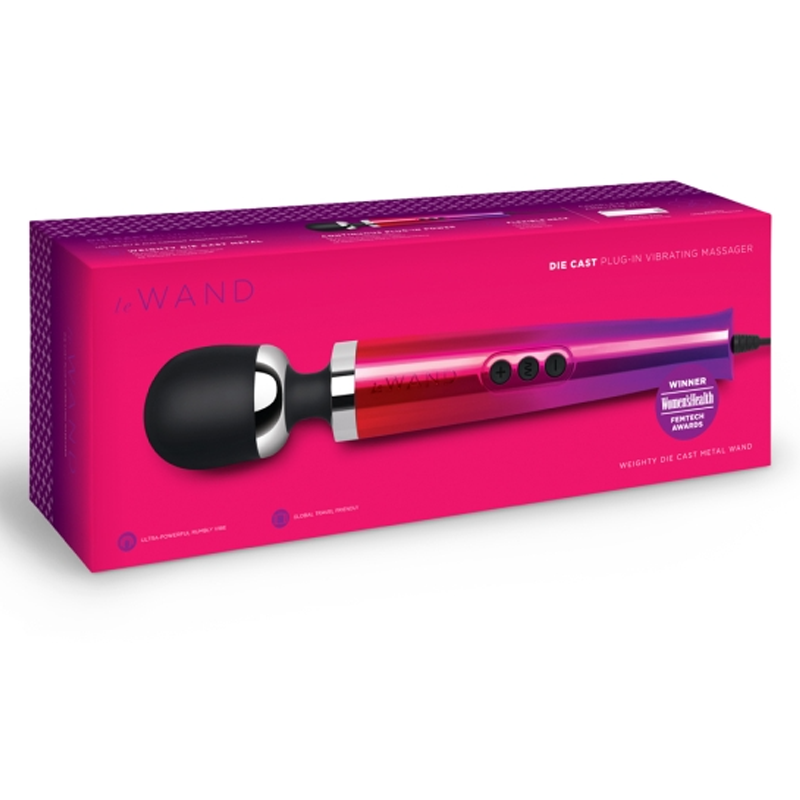 Die Cast Plug-In Vibrating Massager - VIbrators - The Naughty & Nice District - Adult Sex Toy Store