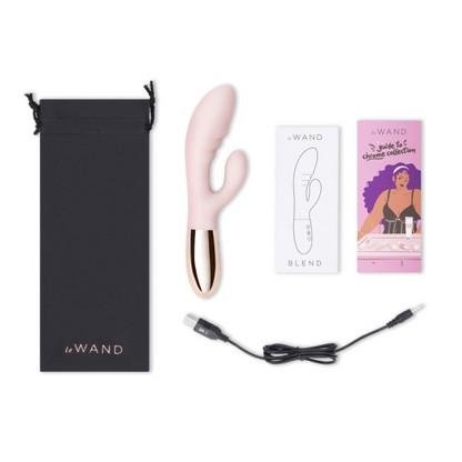 Blend - Dark Cherry & Rose Gold - VIbrators - The Naughty & Nice District - Adult Sex Toy Store