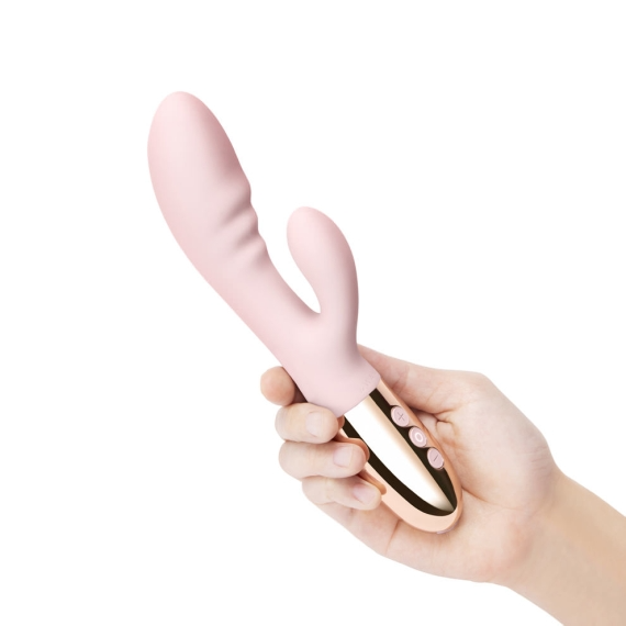 Blend - Dark Cherry & Rose Gold - VIbrators - The Naughty & Nice District - Adult Sex Toy Store