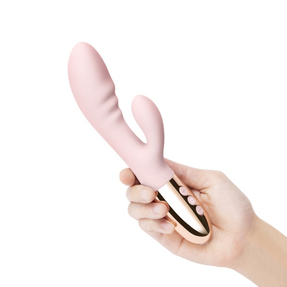 Blend - Dark Cherry & Rose Gold - VIbrators - The Naughty & Nice District - Adult Sex Toy Store