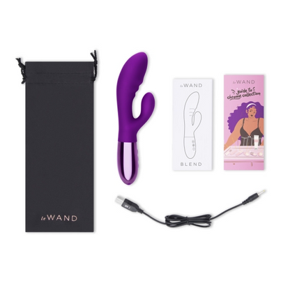 Blend - Dark Cherry & Rose Gold - VIbrators - The Naughty & Nice District - Adult Sex Toy Store