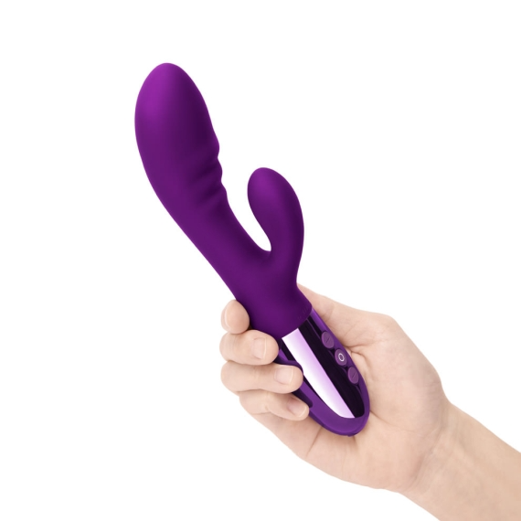 Blend - Dark Cherry & Rose Gold - VIbrators - The Naughty & Nice District - Adult Sex Toy Store