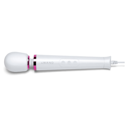 Powerful Petite Plug-In Massager - White - VIbrators - The Naughty & Nice District - Adult Sex Toy Store