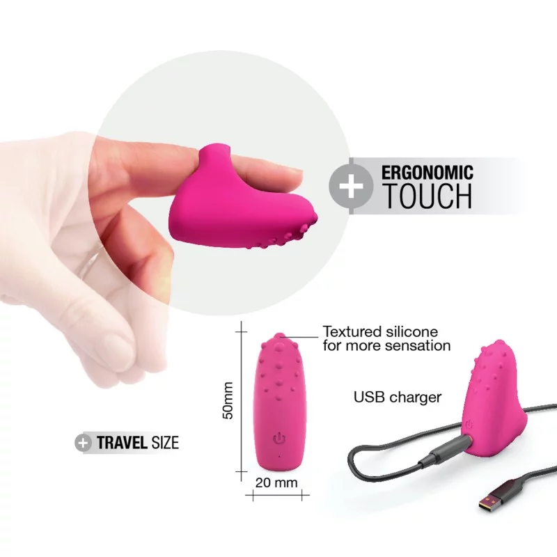 MAGIC FINGER RECHARGEABLE - VIbrators - The Naughty & Nice District - Adult Sex Toy Store