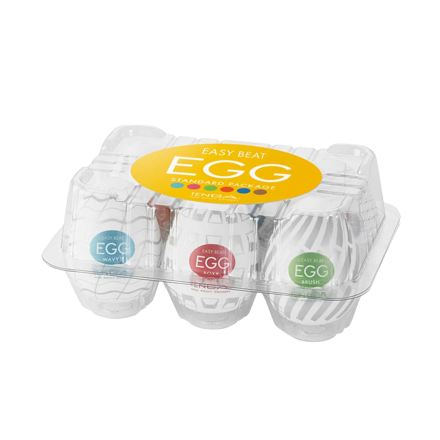 EGG New Standard 6 Pack Variety Pack - Egg Male Masturbator - The Naughty & Nice District - Adult Sex Toy Store