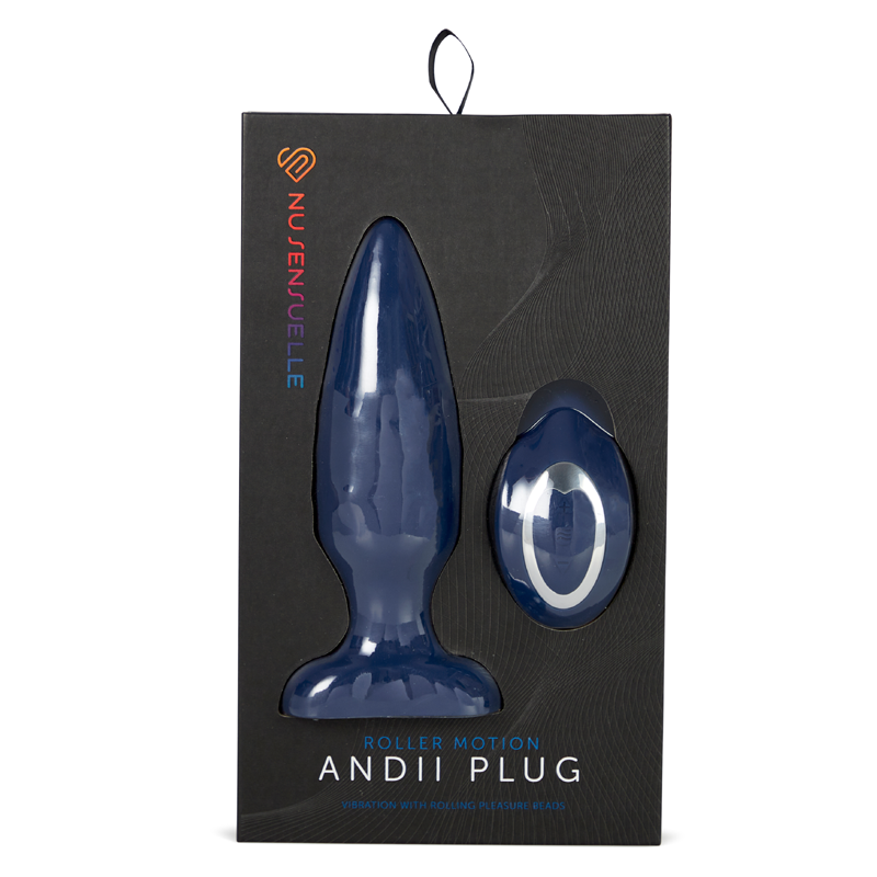 ANDII PLUG - NAVY BLUE - The Naughty & Nice District