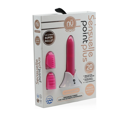 Nu Sensuelle POINT PLUS - Vibrating Massager for Intense Pleasure and Stimulation - VIbrators - The Naughty & Nice District - Adult Sex Toy Store