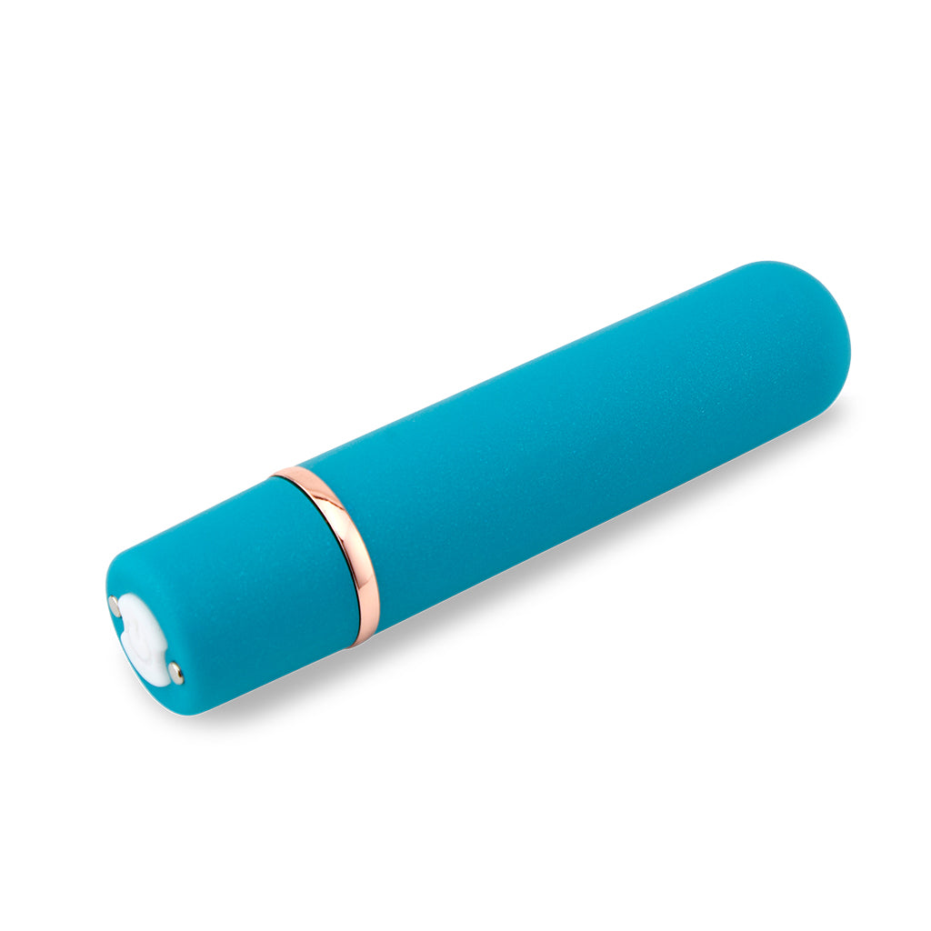 TULLA ROUNDED BULLET - BLUE - VIbrators - The Naughty & Nice District - Adult Sex Toy Store