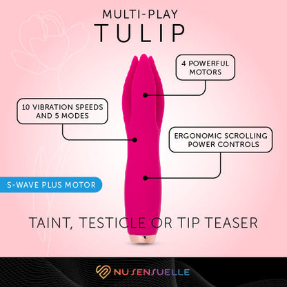 TULIP - MAGENTA - VIbrators - The Naughty & Nice District - Adult Sex Toy Store