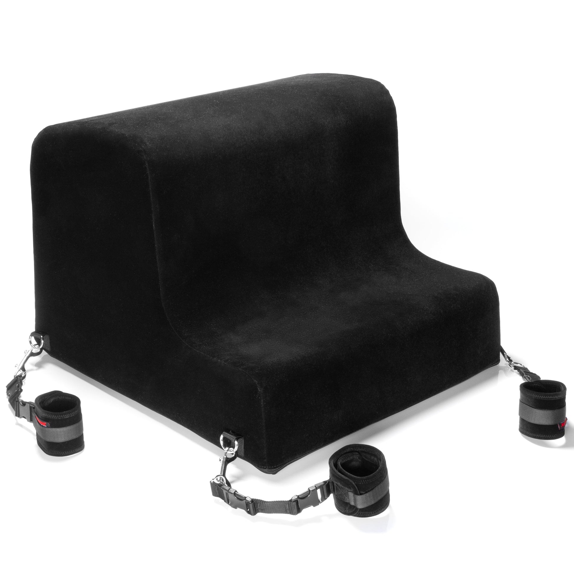 Obéir Spanking Bench W/Cuffs Microfiber - Sex Furniture - The Naughty & Nice District - Adult Sex Toy Store