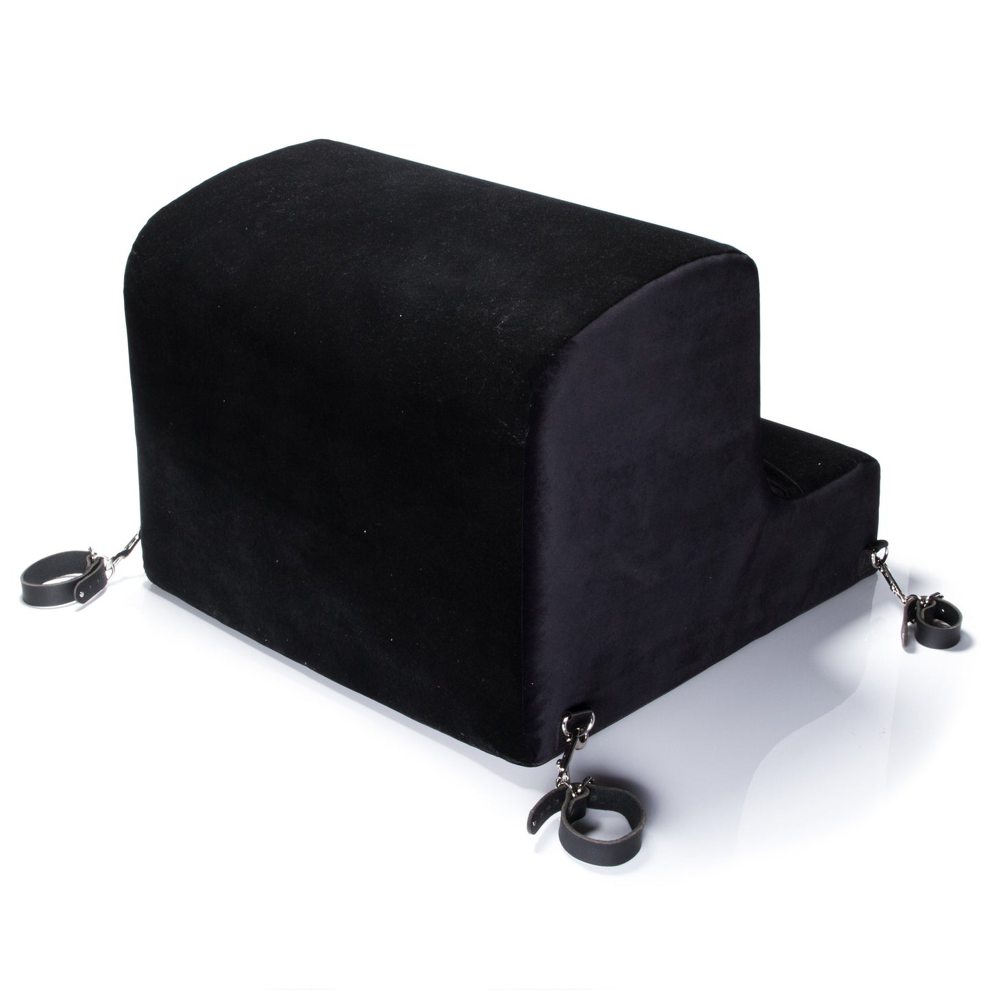 Obéir Spanking Bench W/Cuffs Microfiber - Sex Furniture - The Naughty & Nice District - Adult Sex Toy Store