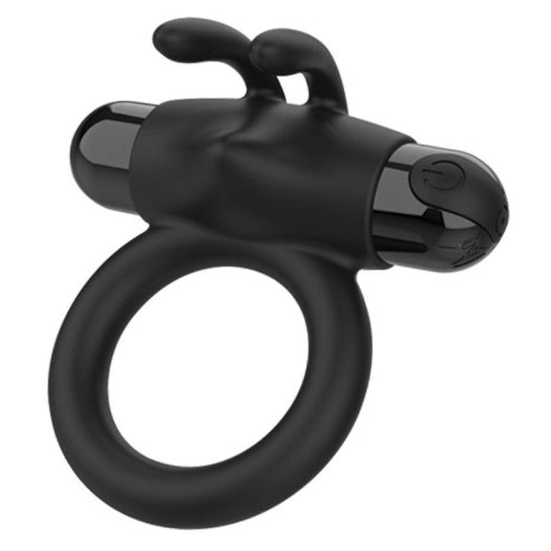 ONYX - BLACK - Vibrating Cock Rings - The Naughty & Nice District - Adult Sex Toy Store