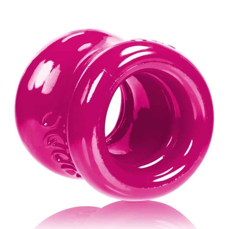 SQUEEZE, ballstretcher, HOT PINK - For Him - The Naughty & Nice District - Adult Sex Toy Store