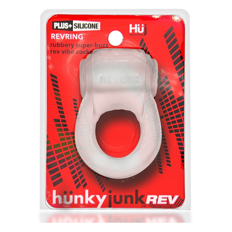 REVRING, ring with vibe - Clear, Tar, Teal, and White Ice Variations - Vibrating Cock Rings - The Naughty & Nice District - Adult Sex Toy Store