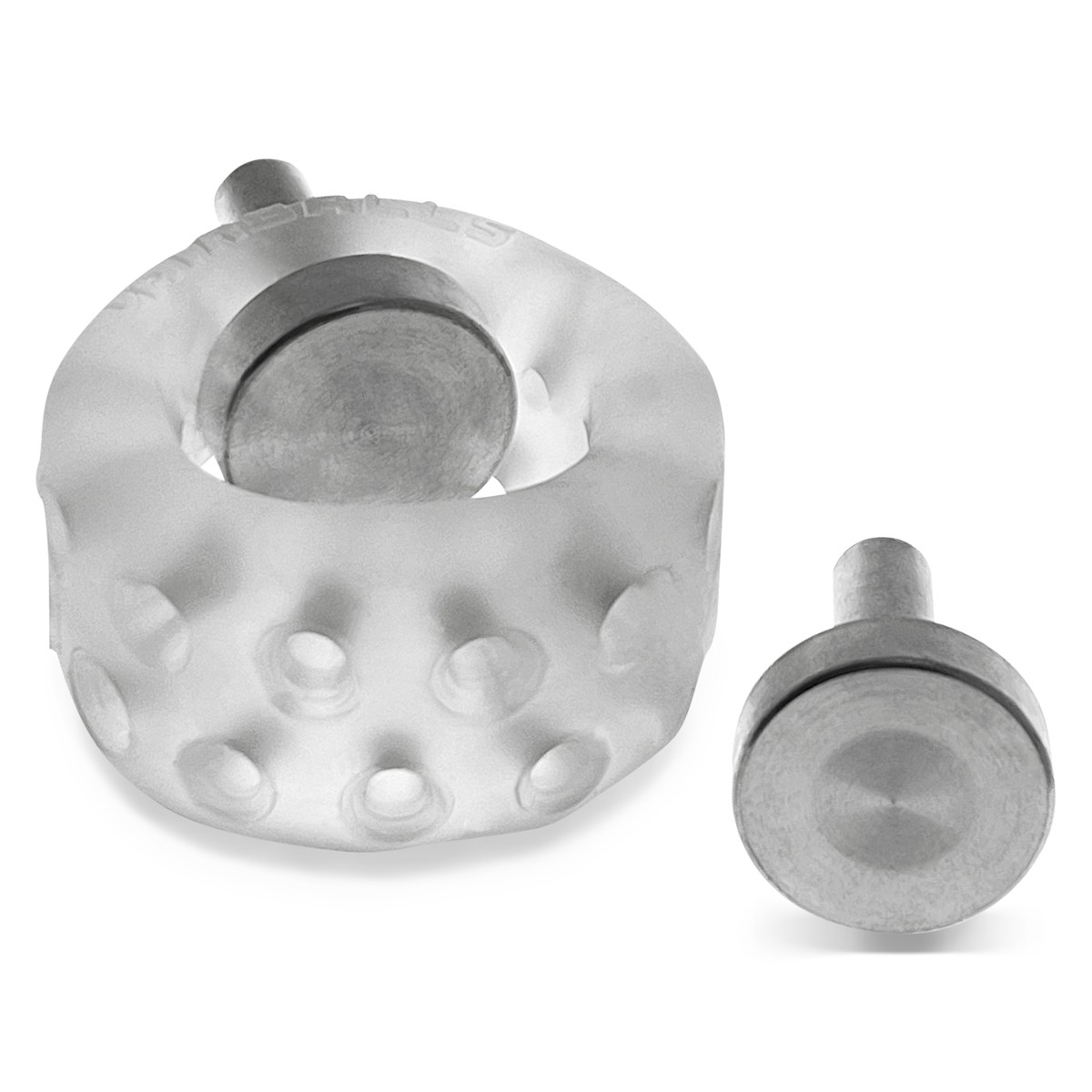 AIRBALLS ELECTRO, air-lite ballstretcher, CLEAR ICE - The Naughty & Nice District