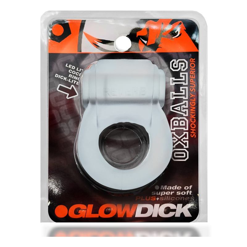 GLOWDICK Cockring with LED Lighting - Multi-Color Options Available - Cock Rings - The Naughty & Nice District - Adult Sex Toy Store