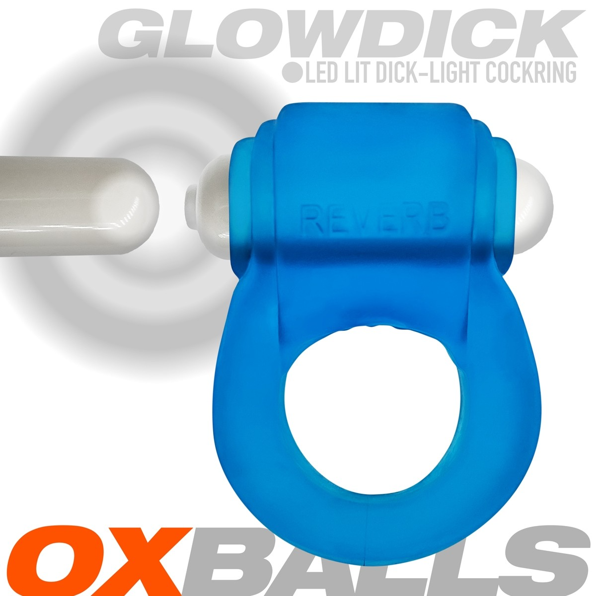 GLOWDICK Cockring with LED Lighting - Multi-Color Options Available - Cock Rings - The Naughty & Nice District - Adult Sex Toy Store